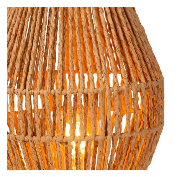 Lucide CORDULLE - Table lamp - 1xE27 - Natural - detail 1